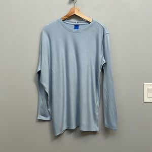 Kit + Ace Baby Blue Long Sleeve Shirt Size M